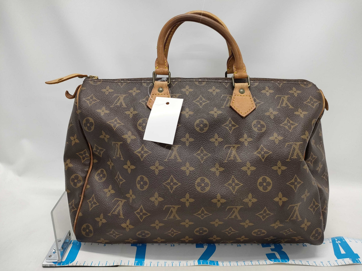 LOUIS VUITTON Monogram M41107 Speedy 35 Boston Bag