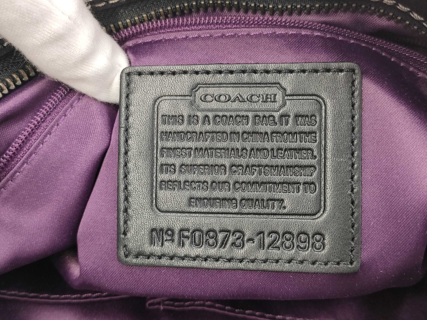 COACH 12898/Patchwork Shoulder Bag Shoulder Bag