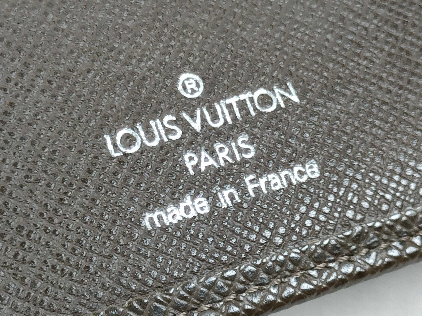LOUIS VUITTON Taiga Bifold Wallet Brown/Green 2-Piece Billfold