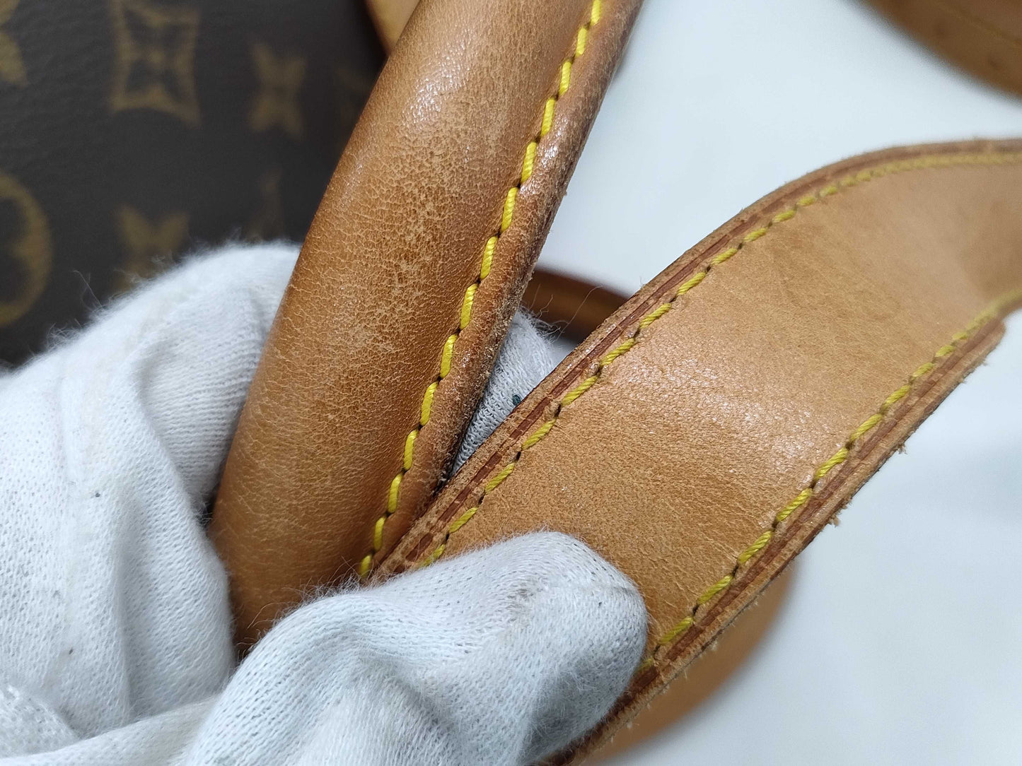 LOUIS VUITTON Monogram M41414 Keepall Bandouliere 55 Boston Bag