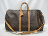 LOUIS VUITTON Monogram M41414 Keepall Bandouliere 55 Boston Bag