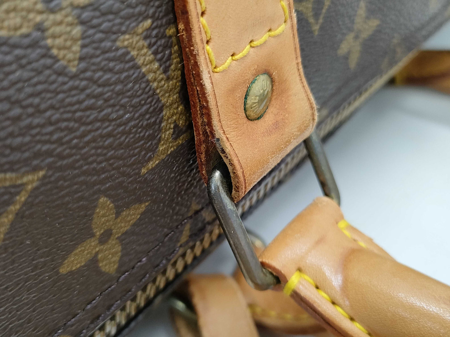 LOUIS VUITTON Monogram M41414 Keepall Bandouliere 55 Boston Bag