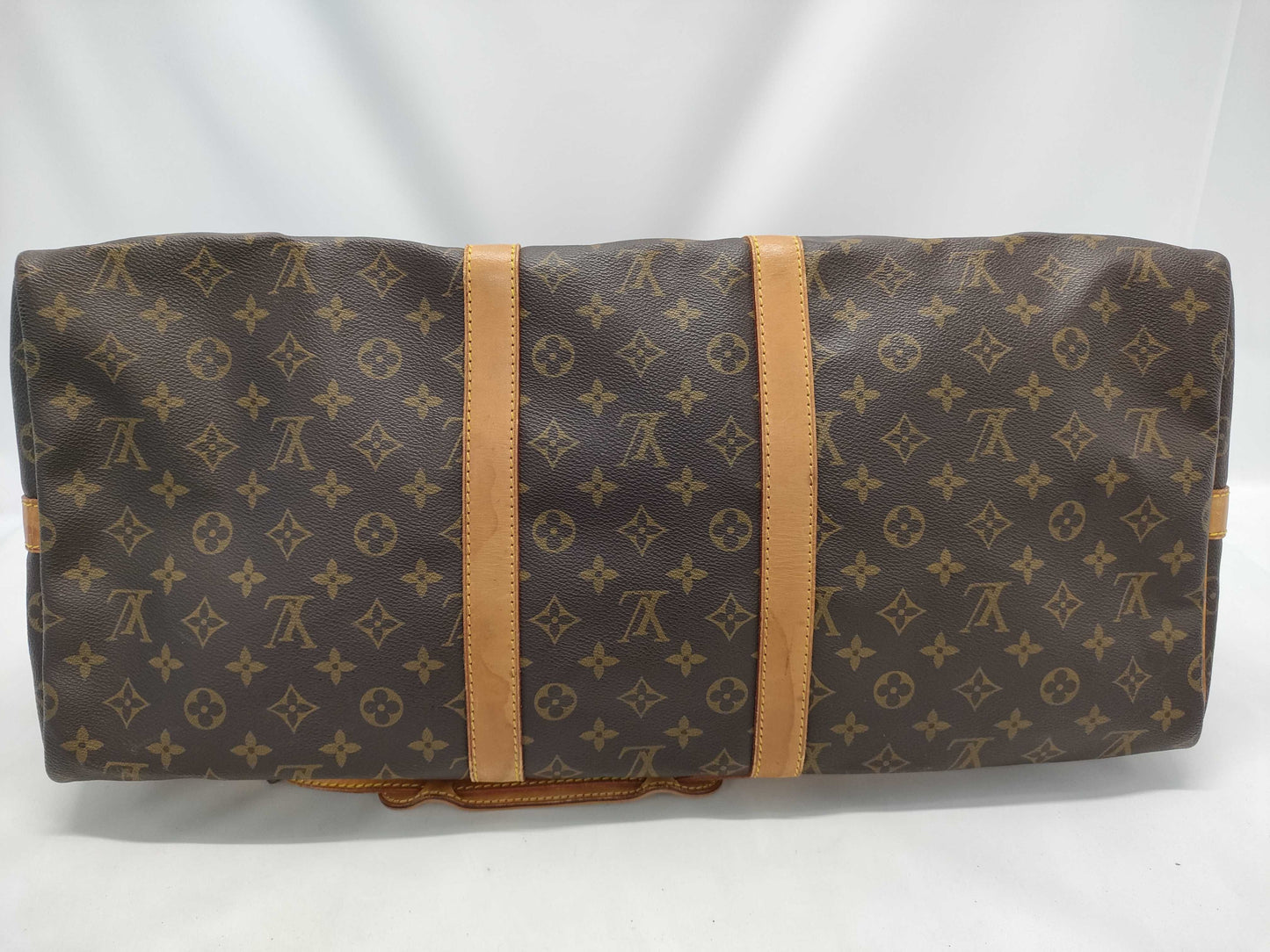 LOUIS VUITTON Monogram M41414 Keepall Bandouliere 55 Boston Bag