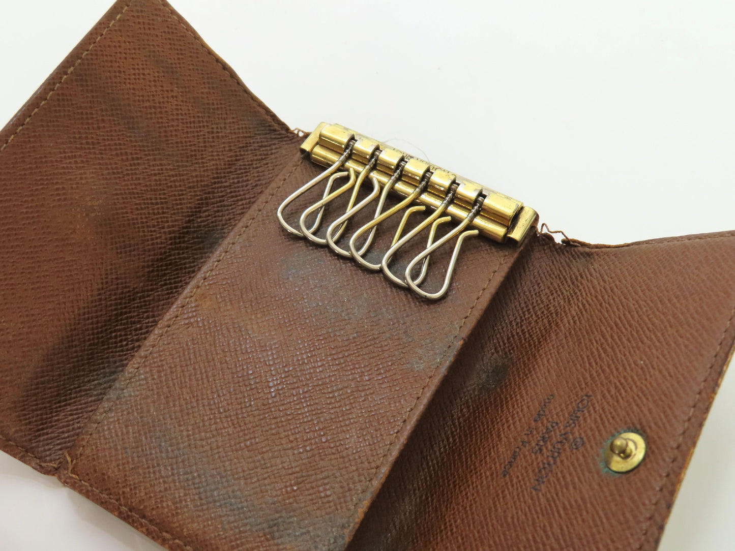 LOUIS VUITTON Monogram M62630 Multicle 6 Key Case/Key Holder