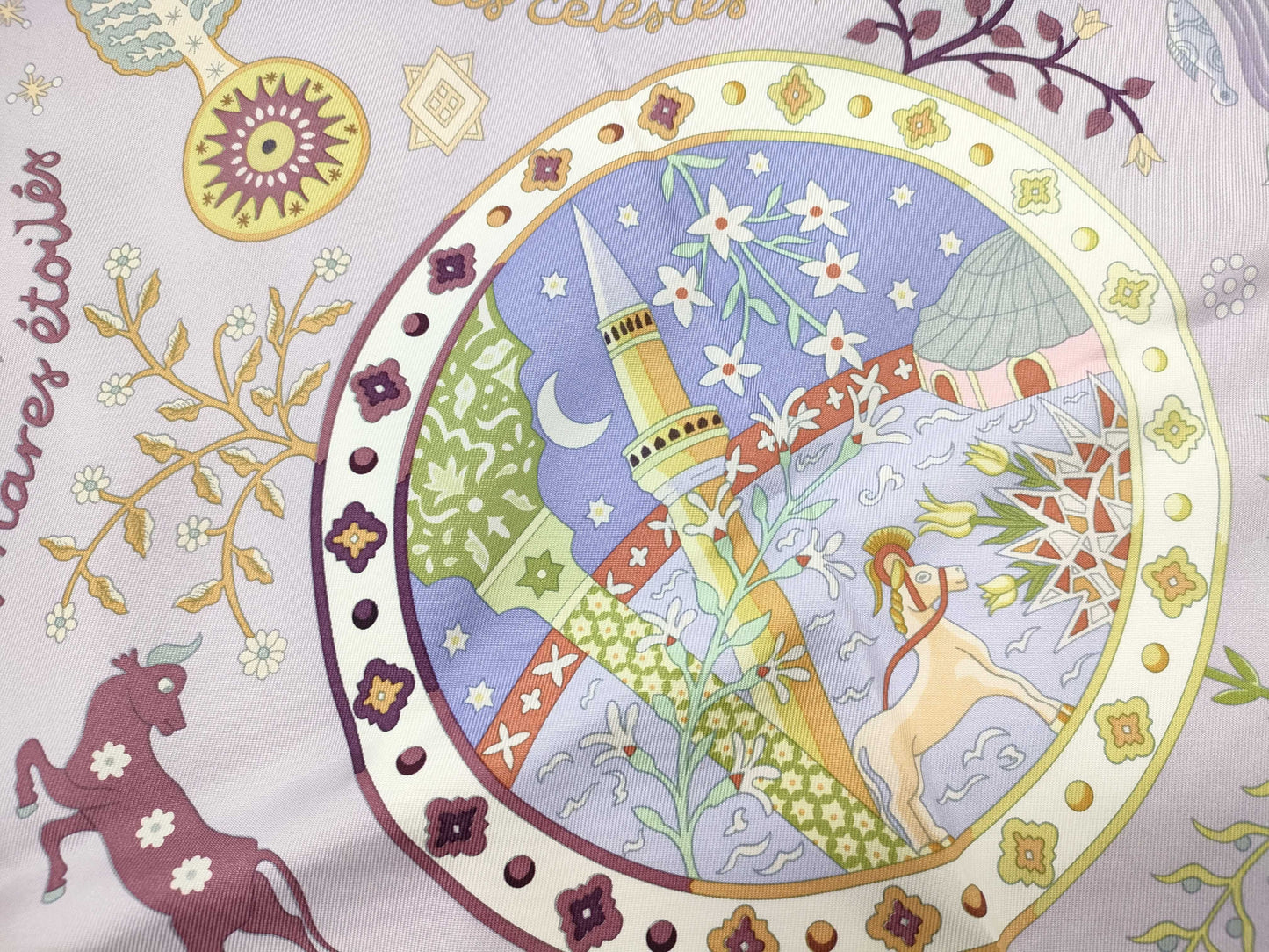 HERMES Carré Mediterranean Port Town Scarf