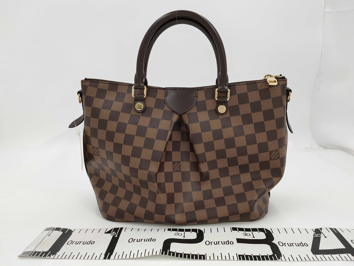 LOUIS VUITTON RI4175 Damier Sienna PM Handbag