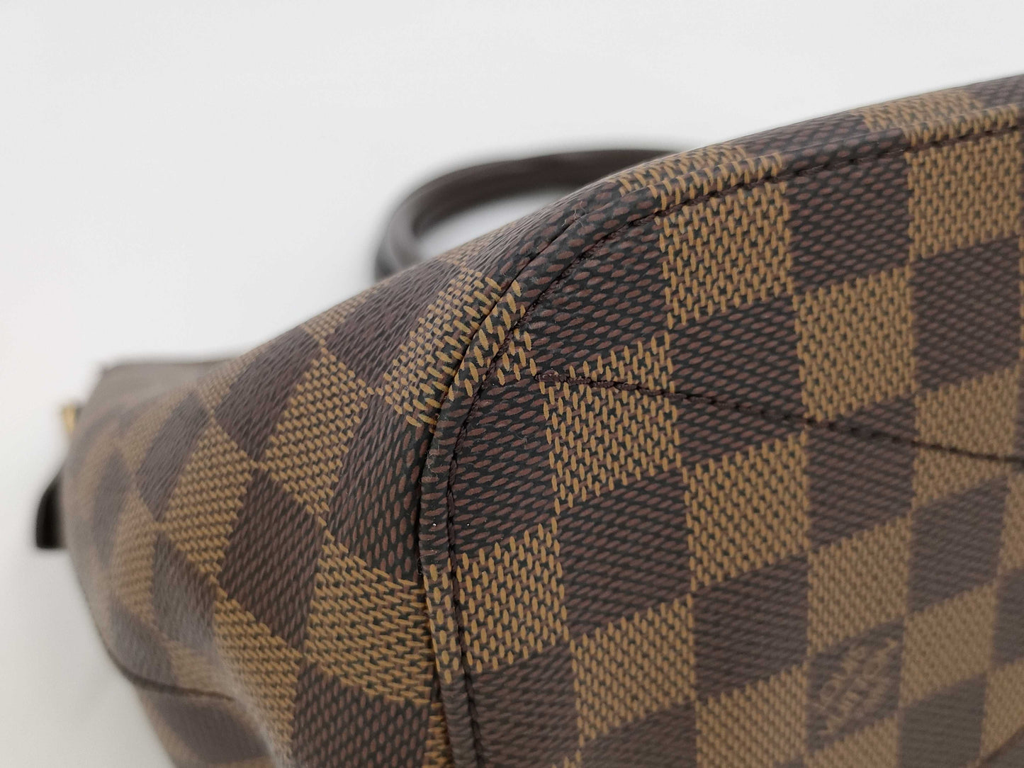 LOUIS VUITTON RI4175 Damier Sienna PM Handbag
