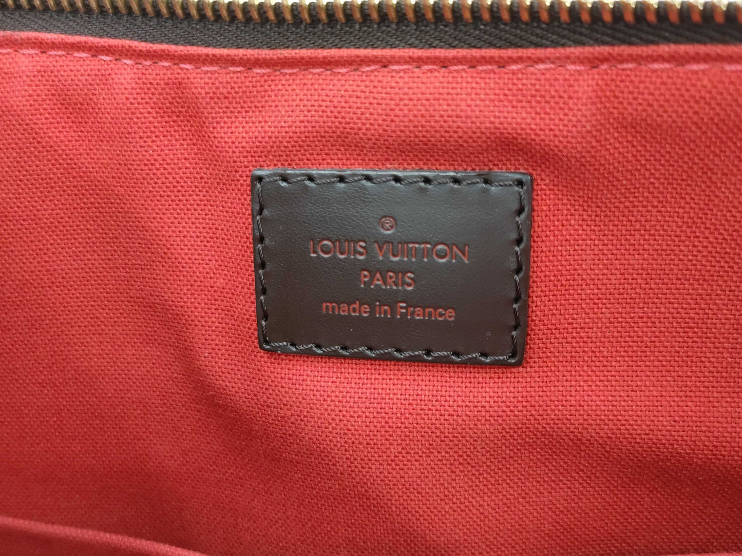LOUIS VUITTON RI4175 Damier Sienna PM Handbag