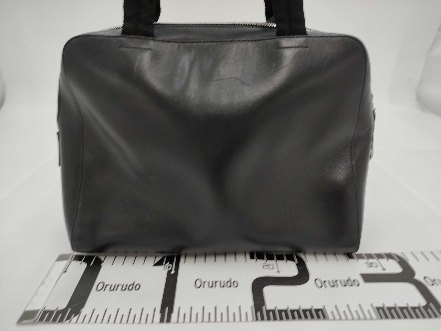 PRADA leather handbag black handbag