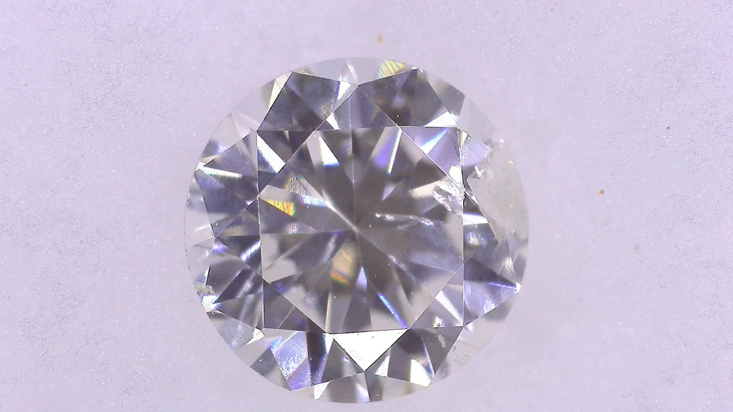 0.410ct I I-1 GOOD/FR/FR NONE NATURAL 4.65-4.69X2.96mm Diamond Loose