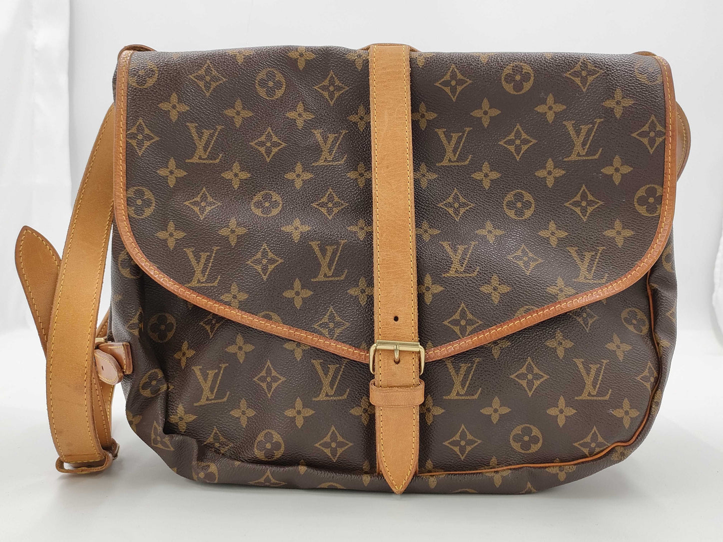 LOUIS VUITTON Monogram Saumur Shoulder Bag