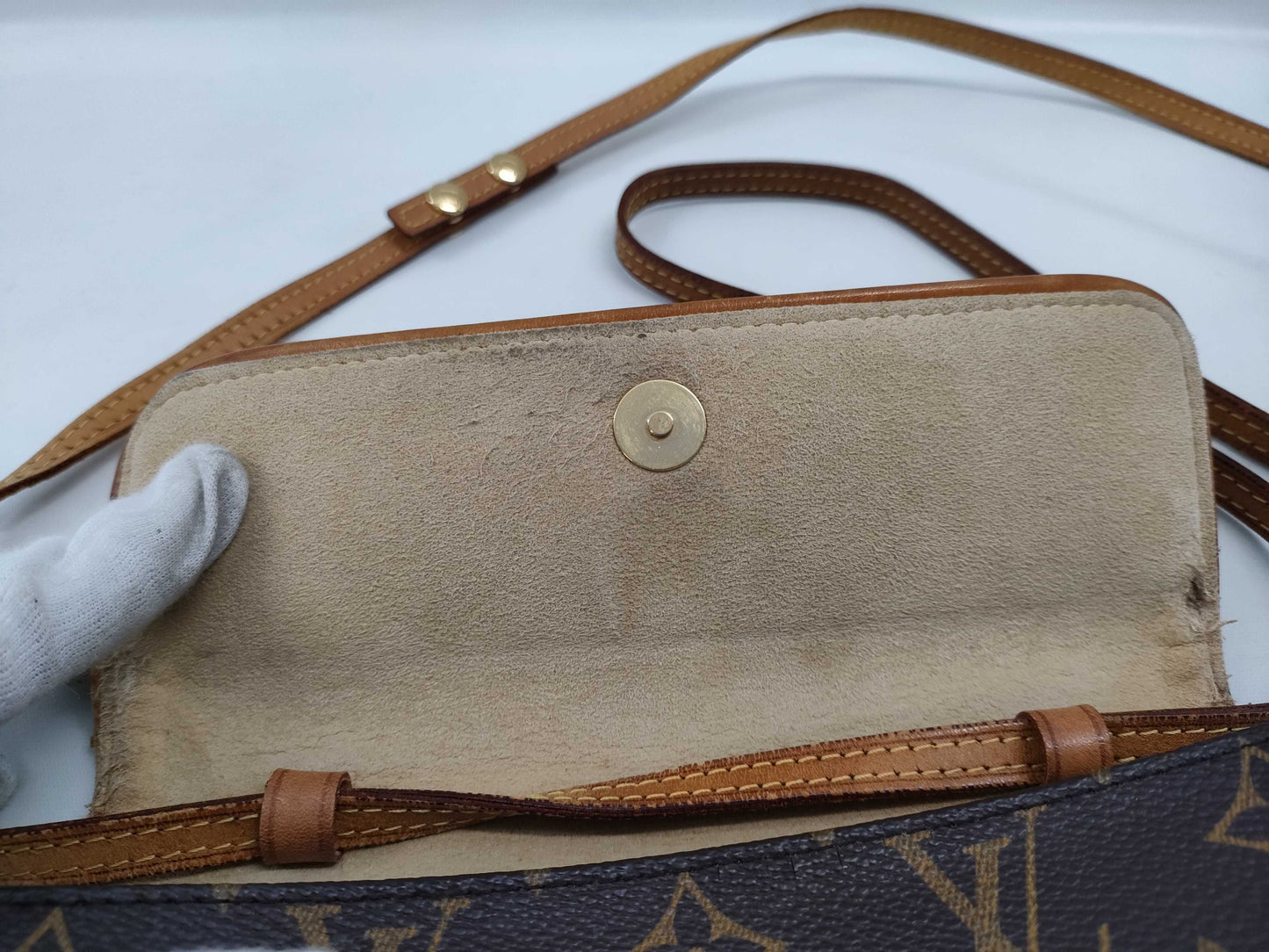 LOUIS VUITTON Unidentified Monogram M51855 Pochette Florentine Shoulder Bag