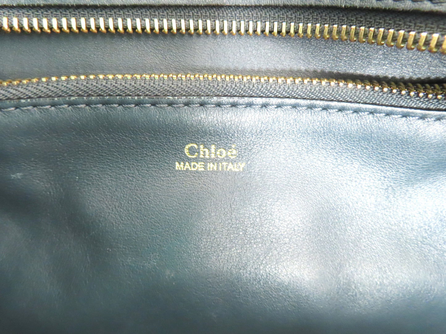 Chloe leather tote bag
