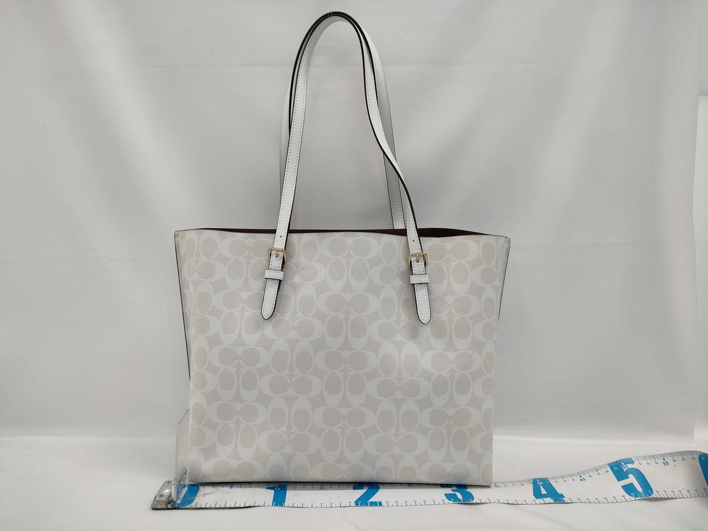 COACH Signature PVC Tote Bag 1665 Tote Bag