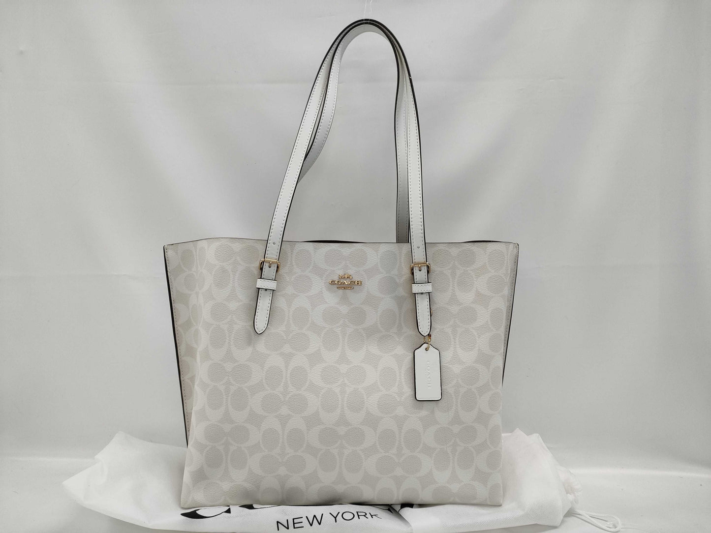 COACH Signature PVC Tote Bag 1665 Tote Bag