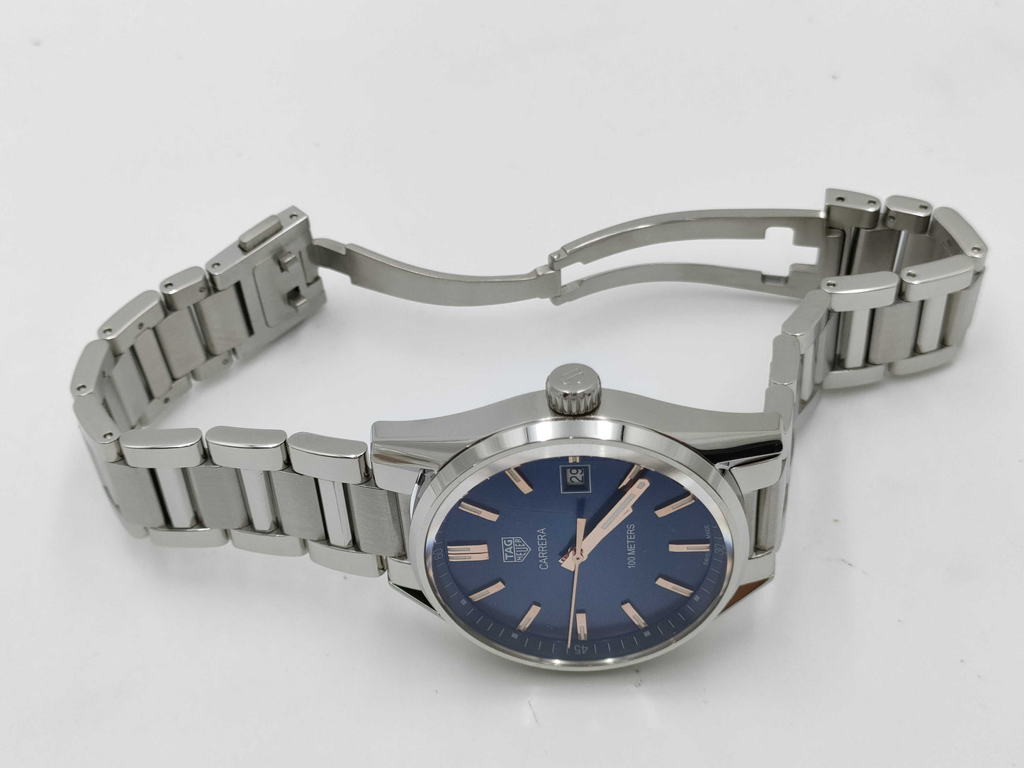 TAG Heuer WAR1112.BA0601 RQY0930 Quartz Blue Dial Men's Watch