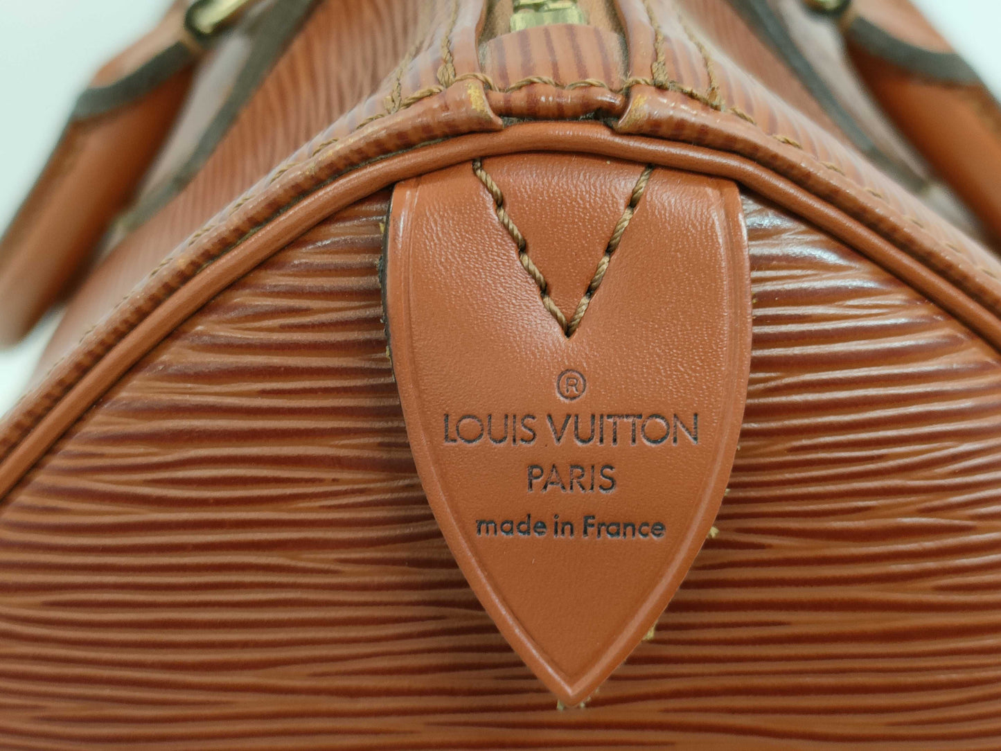 LOUIS VUITTON Epi Speedy 30/VI1912 Handbag