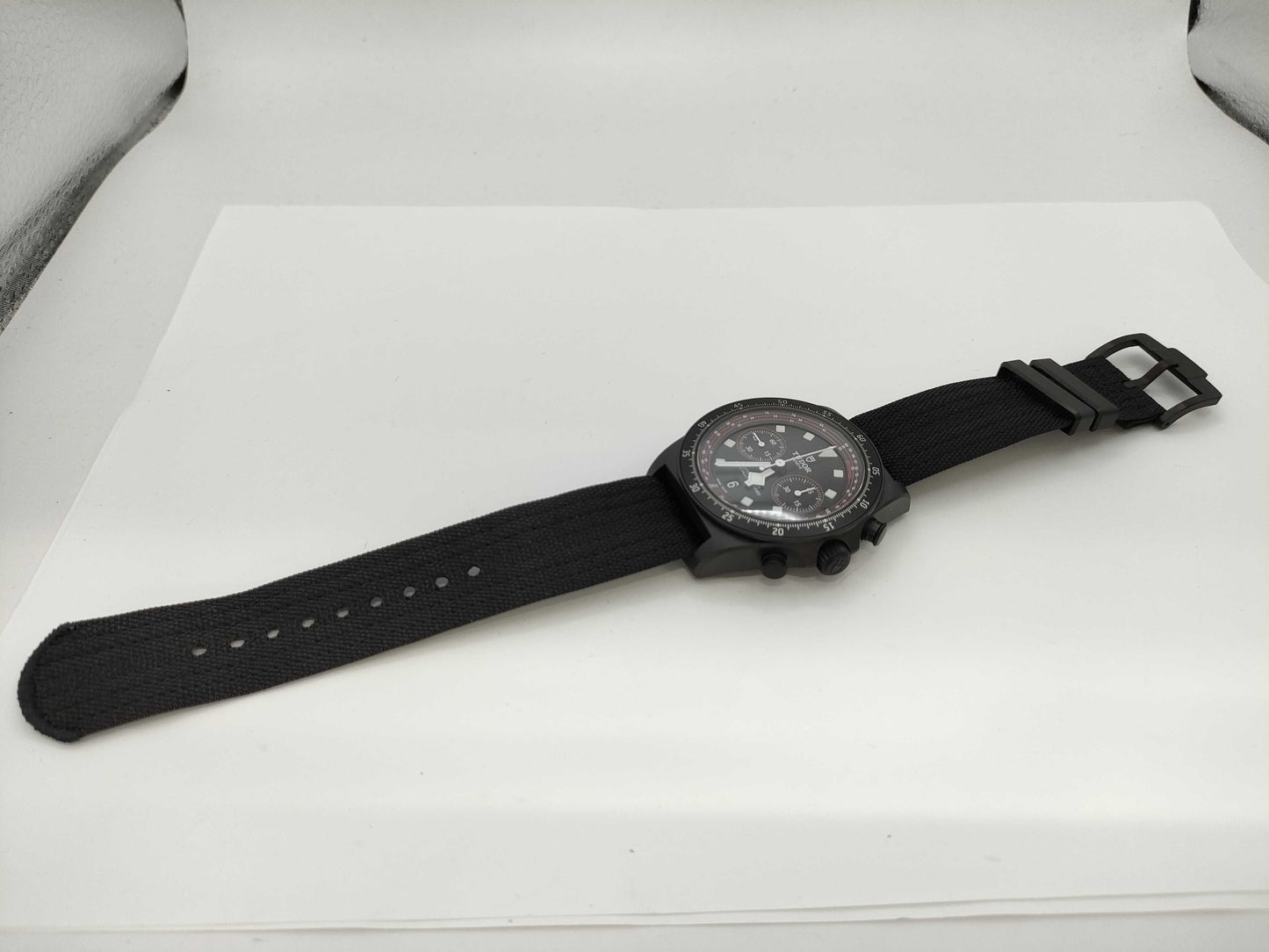 TUDOR Pelagos FXD Chrono 25827KN W4737L1 Black Dial Automatic Men's Watch