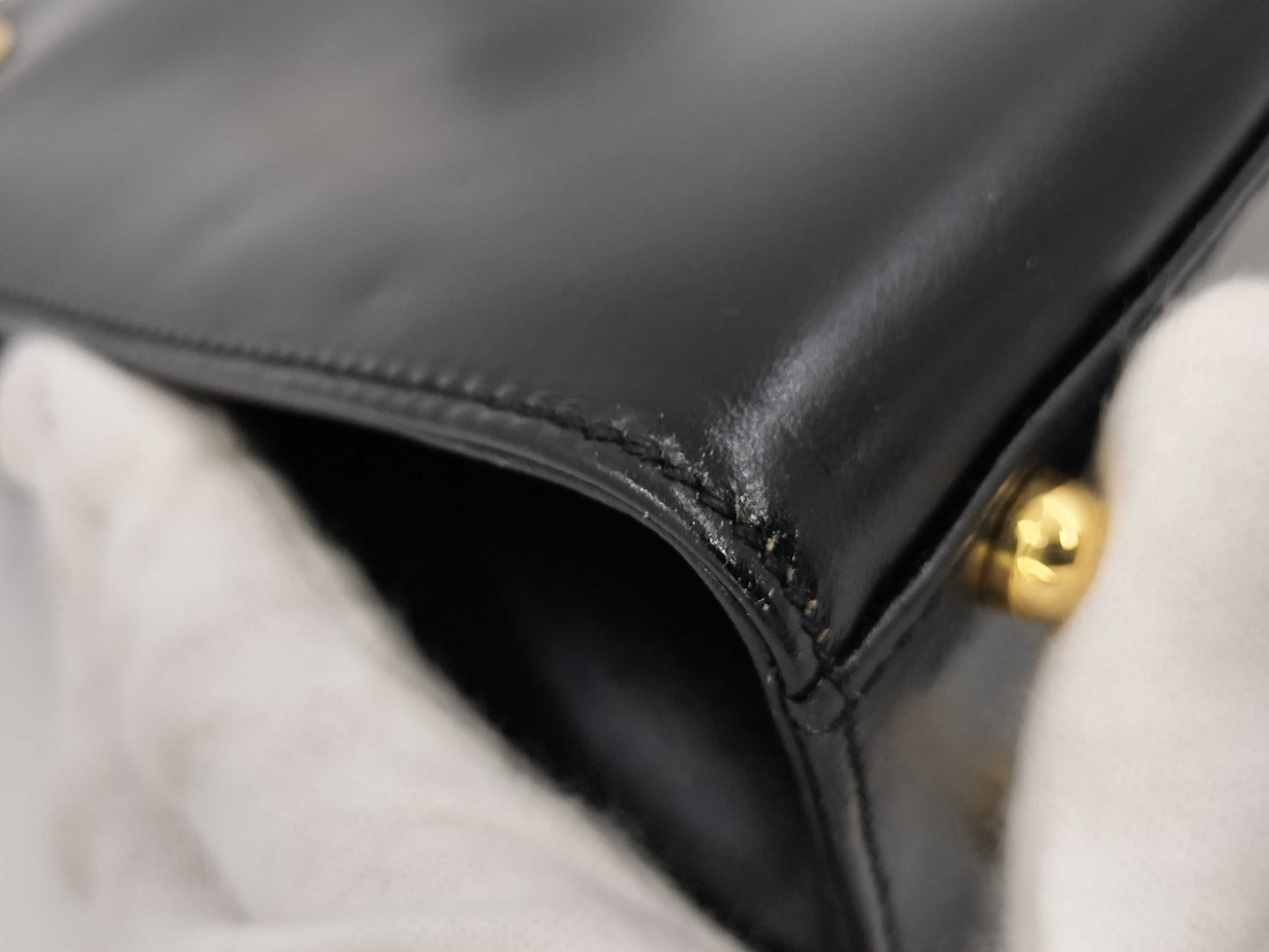 Tiffany & Co. Leather Chain Tote Shoulder Bag