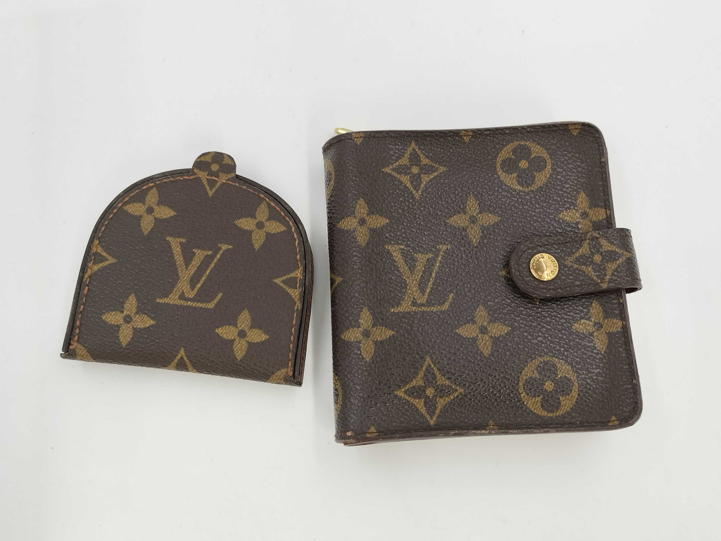 LOUIS VUITTON Monogram Small 2-Piece Wallet