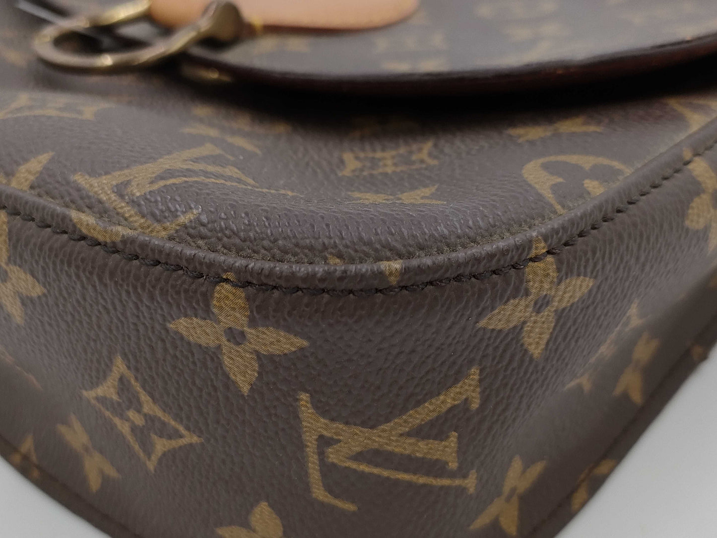 LOUIS VUITTON Monogram M51242 Saint-Cloud Shoulder Bag