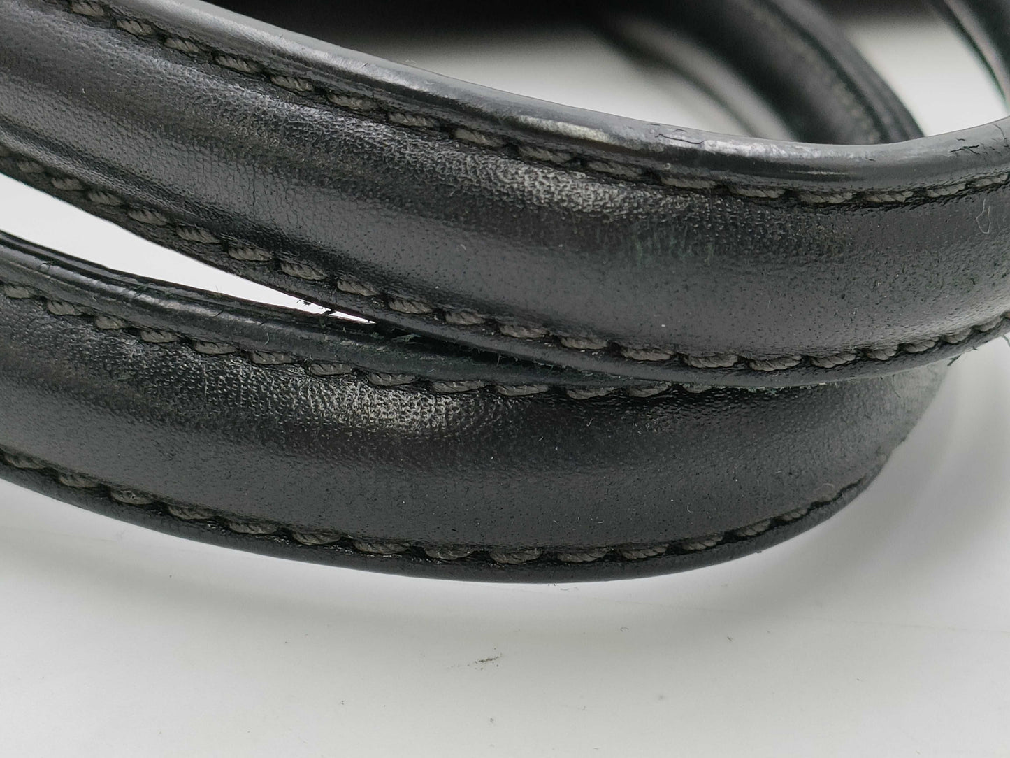 TOD'S Leather / 2-Way Bag / with ST / Black / Condition Considered Tote Bag