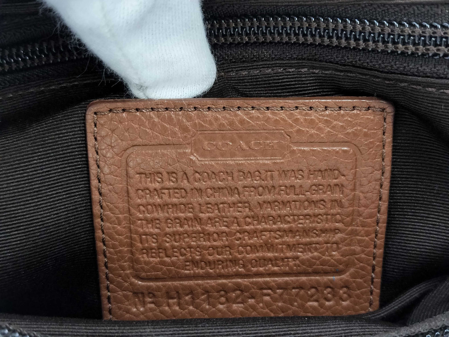 COACH F77233 Brown Waist Bag