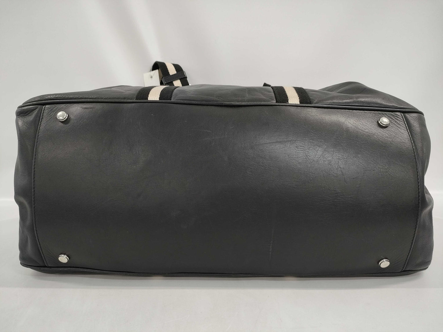 BALLY Leather Boston Bag
