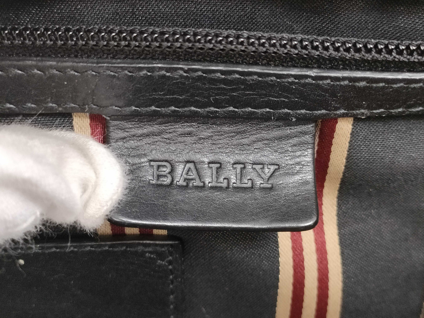 BALLY Leather Boston Bag