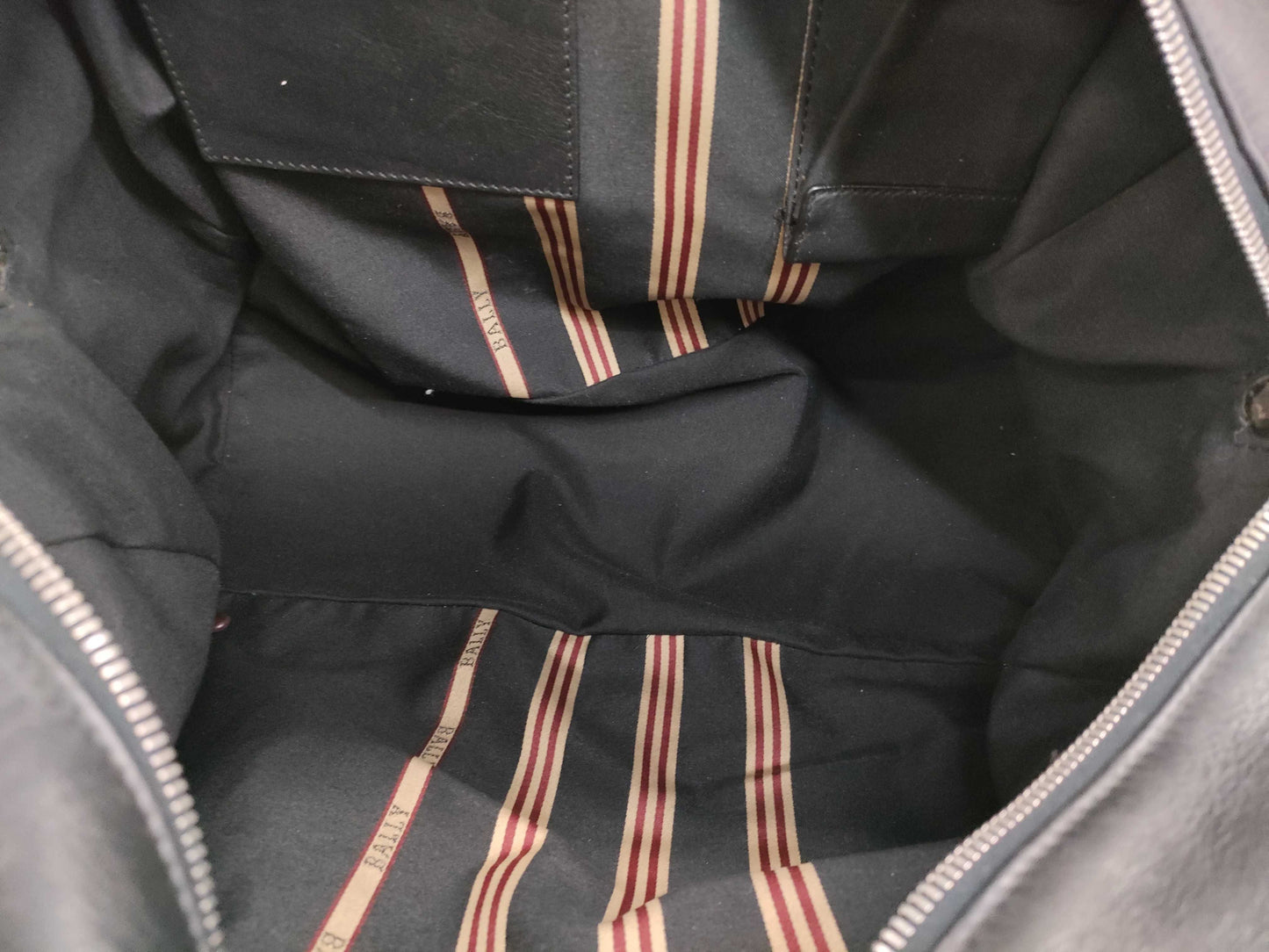 BALLY Leather Boston Bag