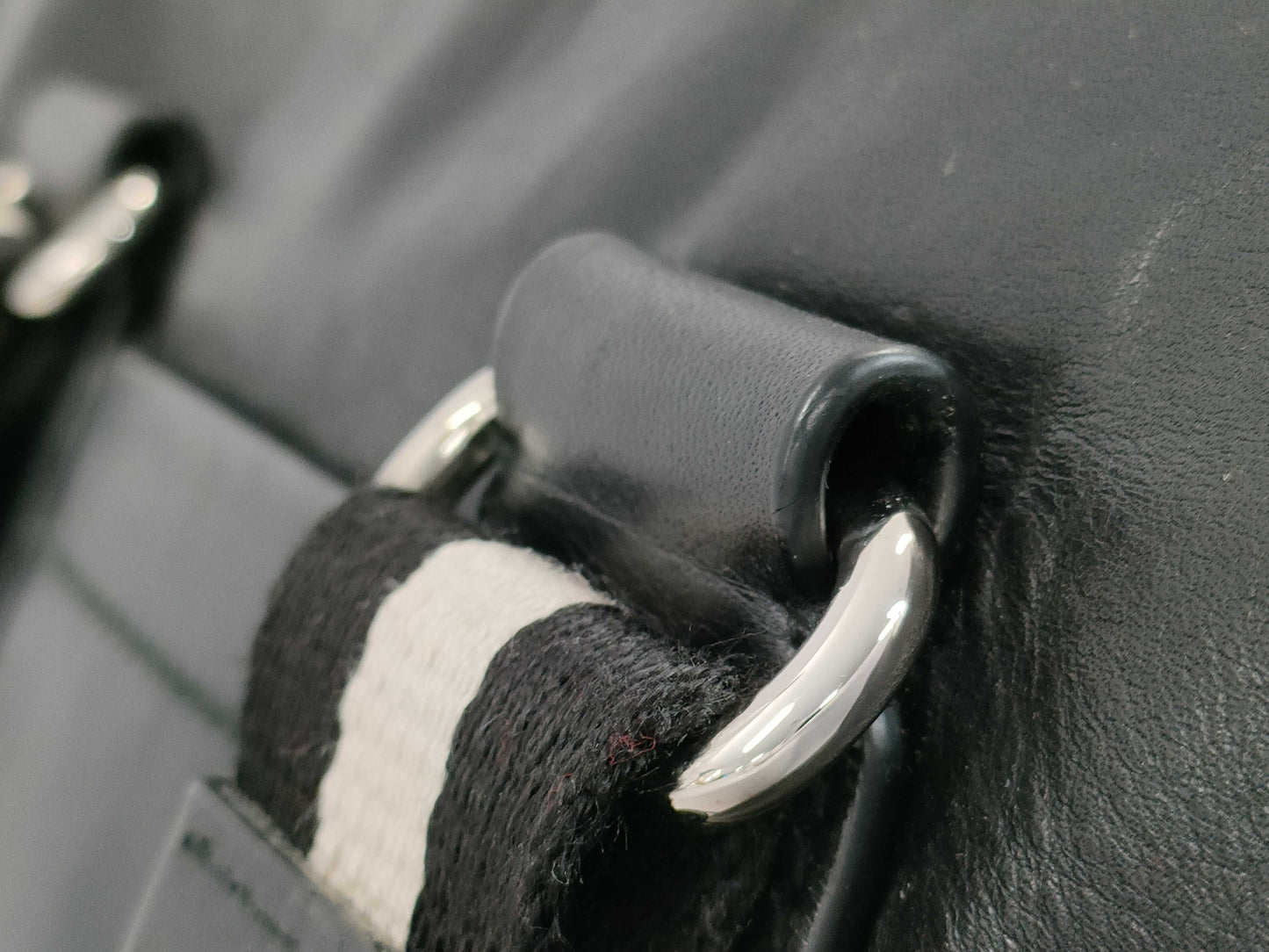 BALLY Leather Boston Bag