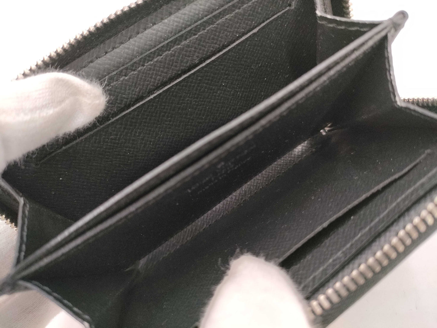 LOUIS VUITTON Damier Graphite Zippy Coy Purse Wallet