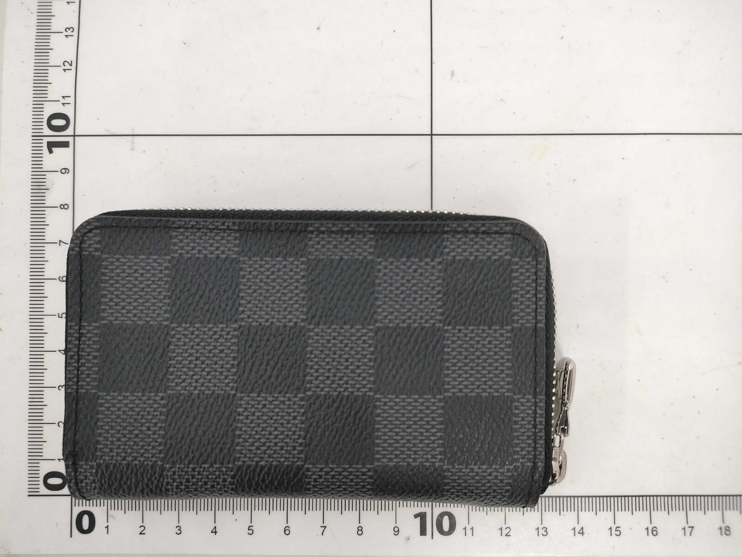 LOUIS VUITTON Damier Graphite Zippy Coy Purse Wallet