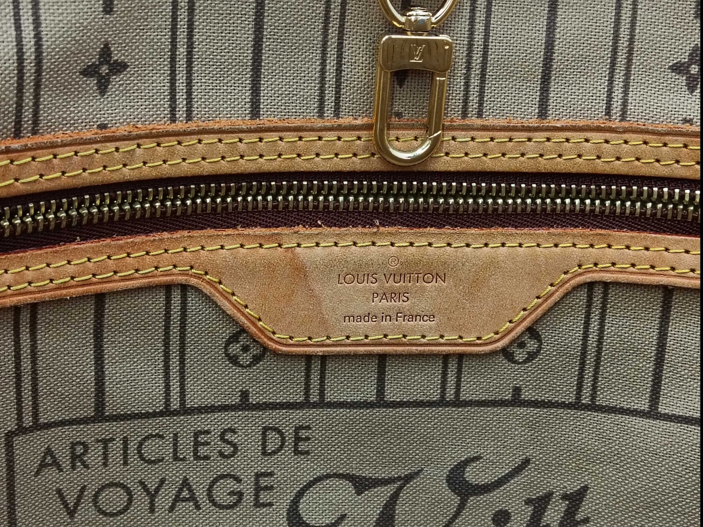 LOUIS VUITTON MB2097 Monogram Neverfull PM Tote Bag