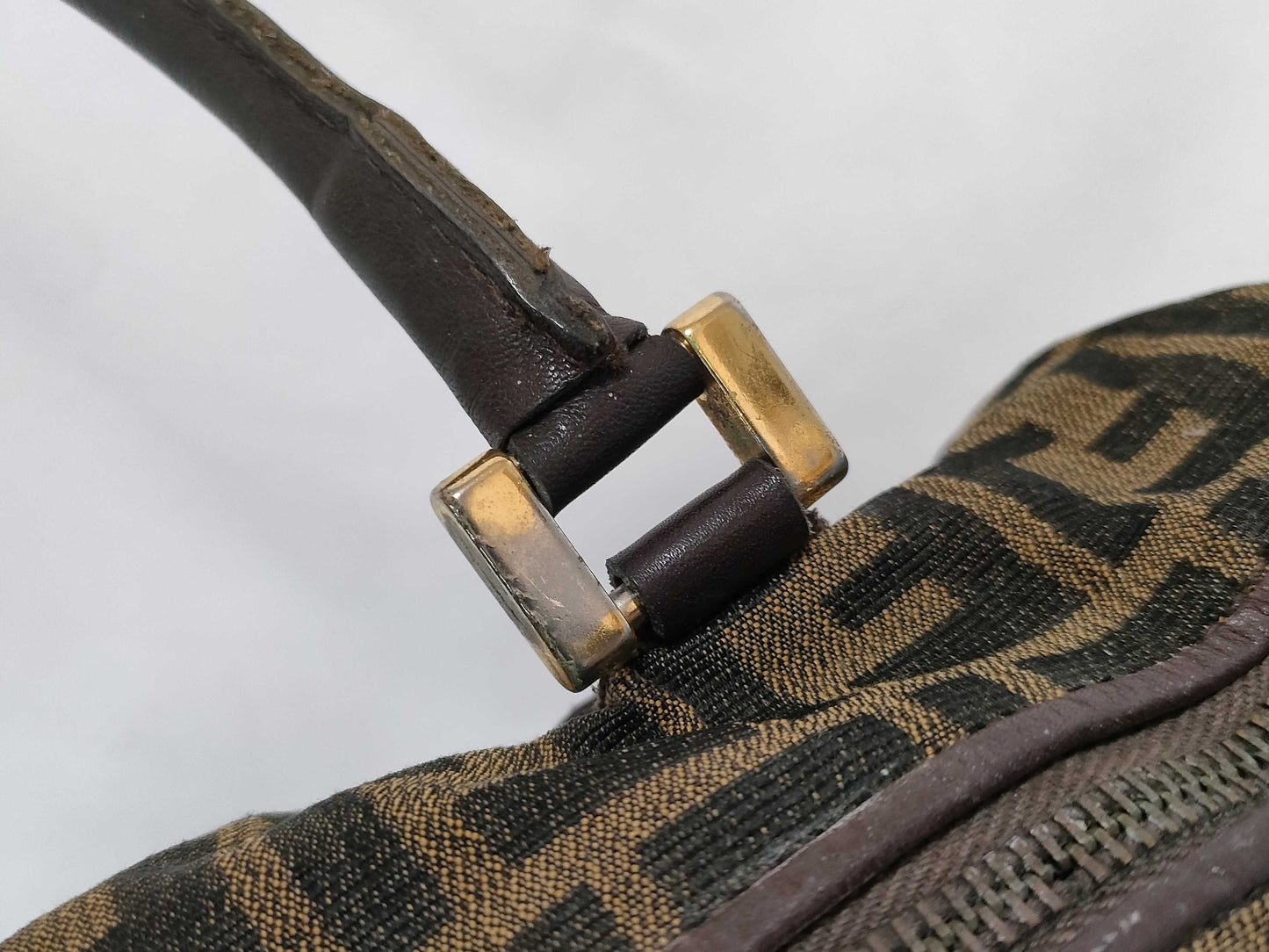 FENDI Zucca pattern mini Boston bag