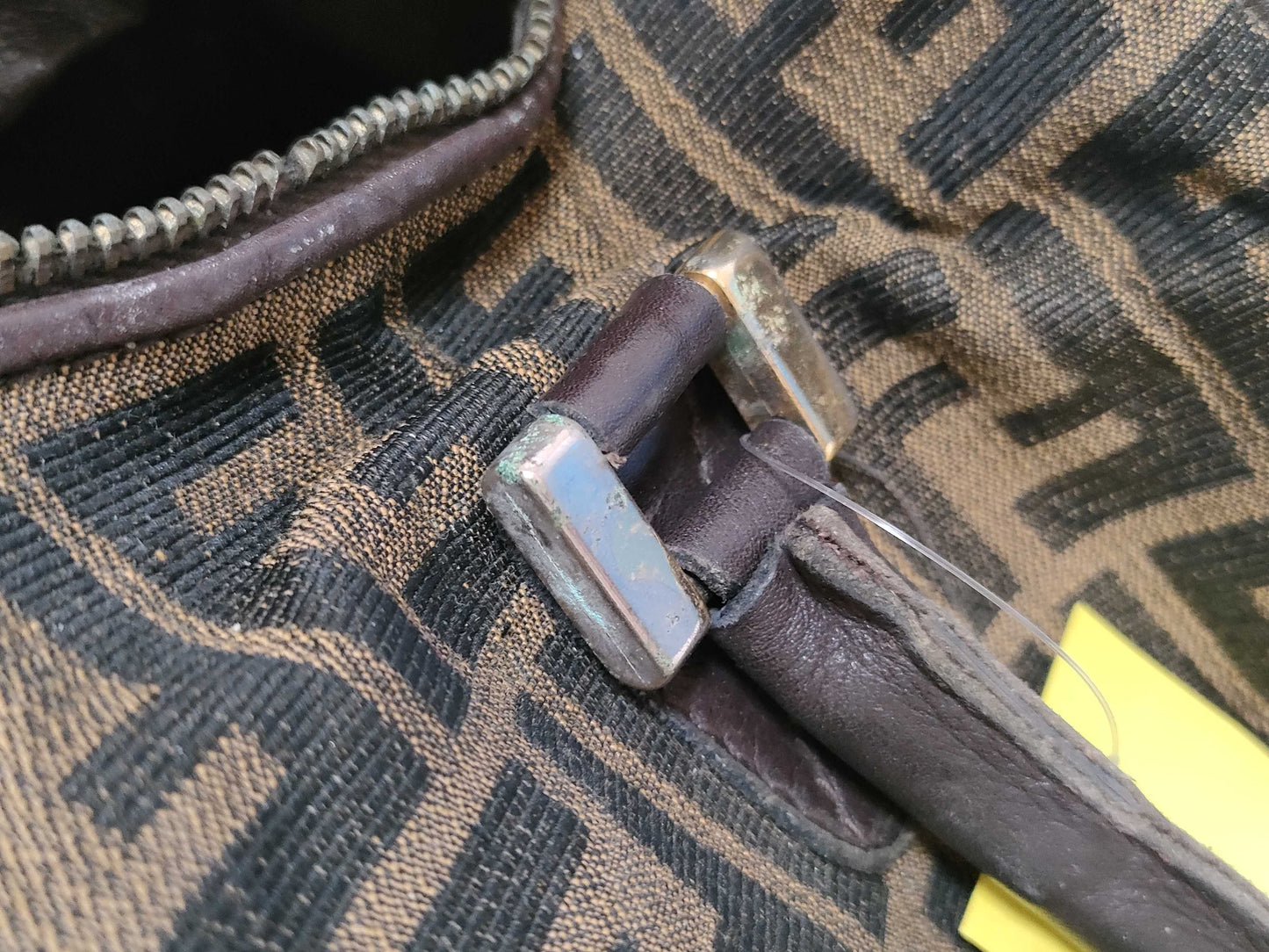 FENDI Zucca pattern mini Boston bag