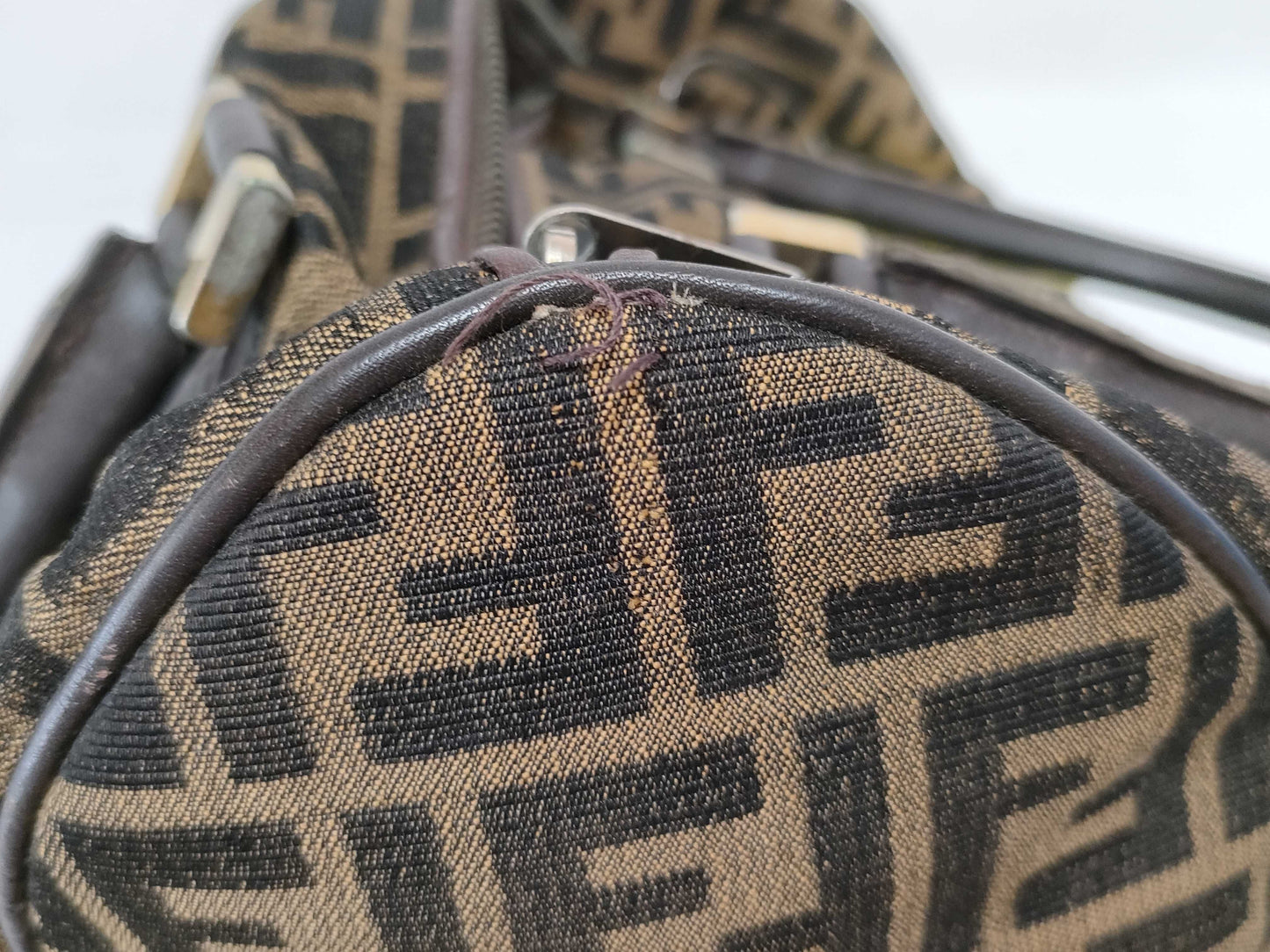 FENDI Zucca pattern mini Boston bag