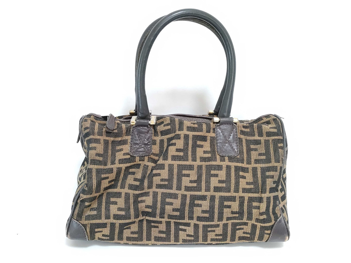 FENDI Zucca pattern mini Boston bag