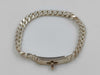 HERMES Kelly Gourmet Bracelet Silver Ag925 XL 20.5g Bracelet/Bangle