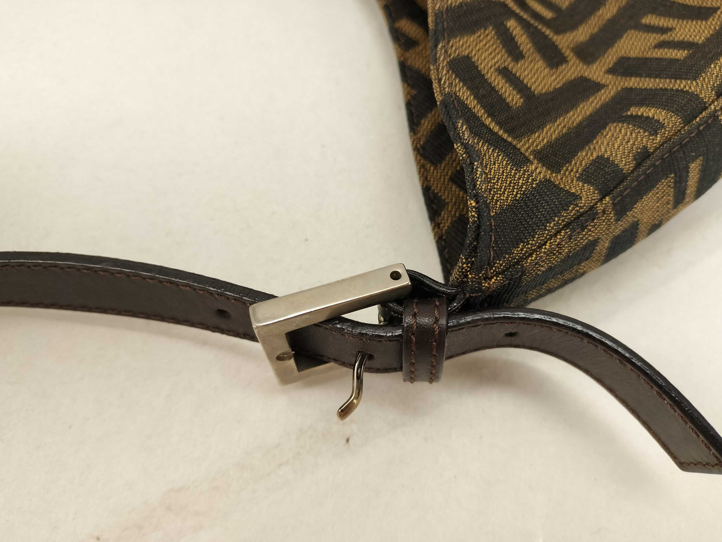 FENDI Zucca pattern Zucca pattern Mamma hardware one-shoulder shoulder bag