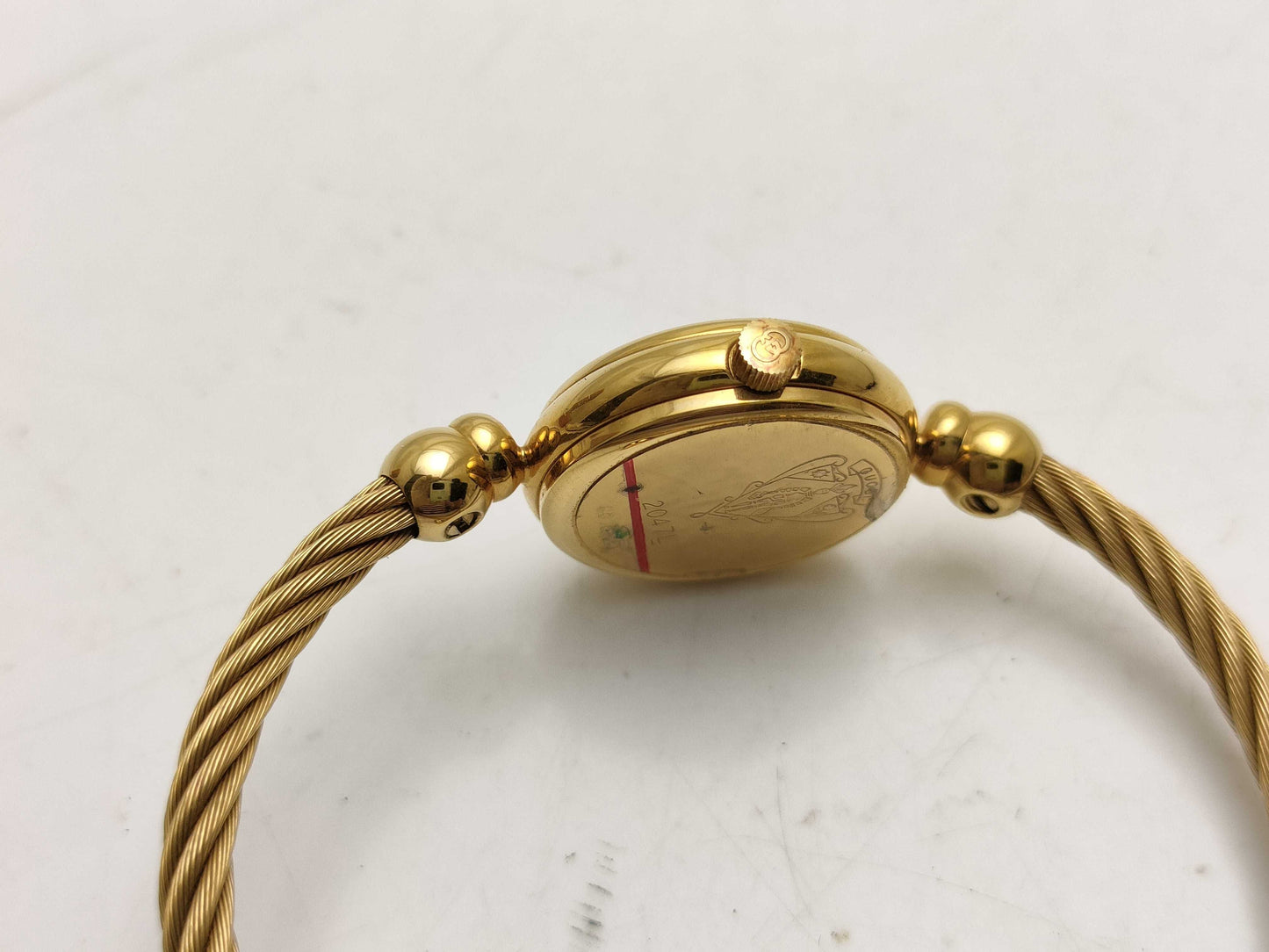 GUCCI 2047L 0013320 Unworked Women's Watch
