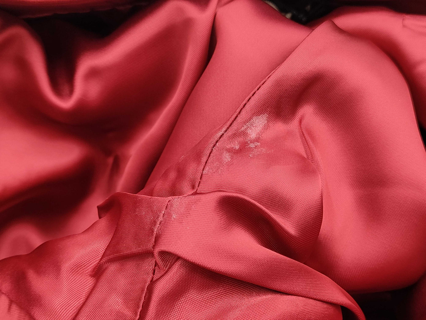 GUCCI Leather Red Pants 629532