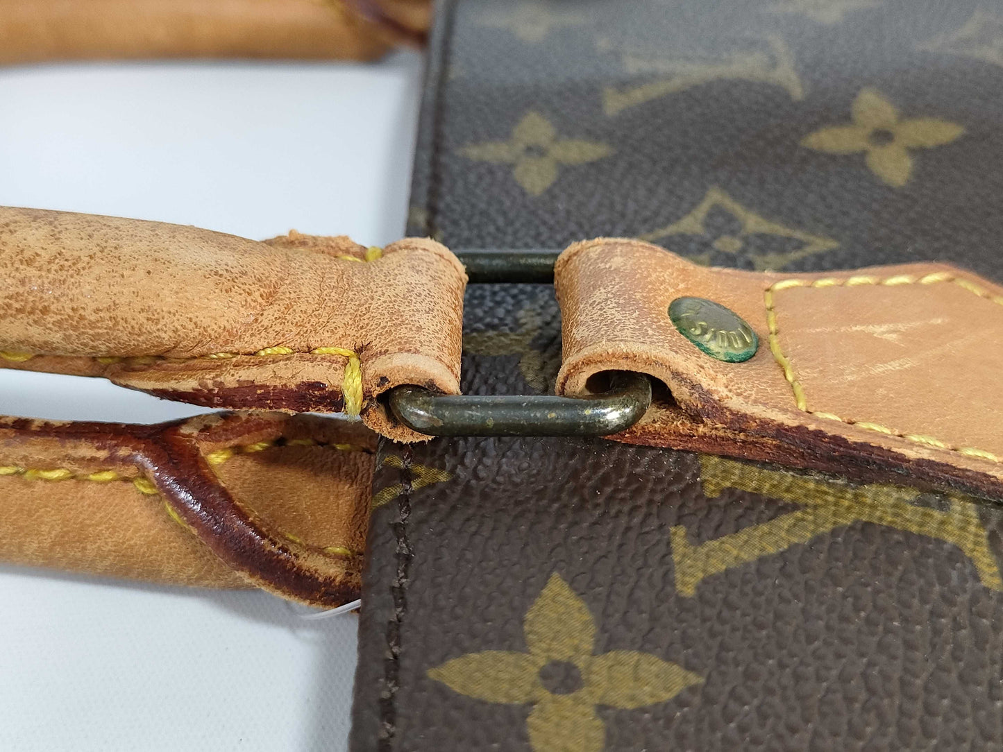 LOUIS VUITTON Monogram M51140 Sac Plat Tote Bag