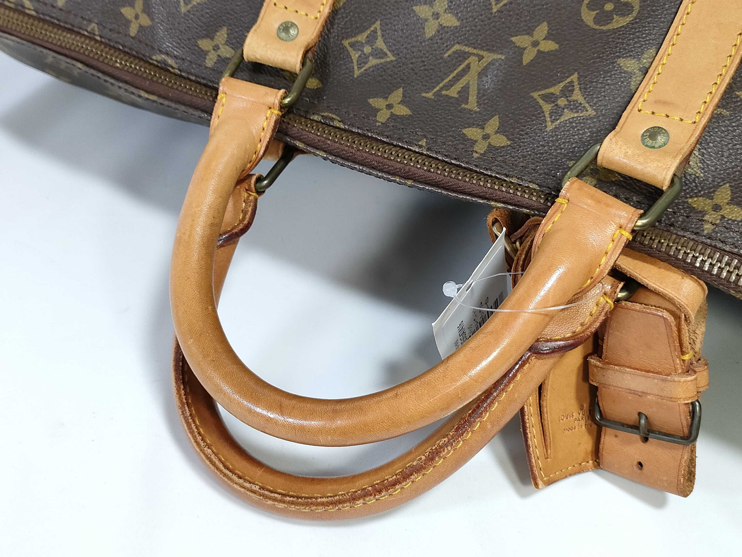 LOUIS VUITTON Monogram Keepall Boston Bag