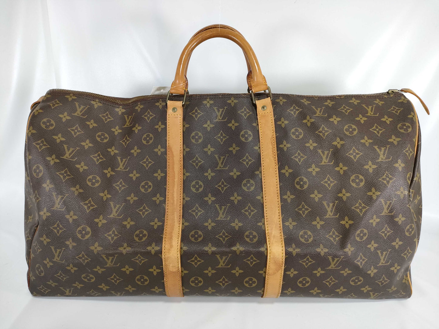 LOUIS VUITTON Monogram Keepall Boston Bag