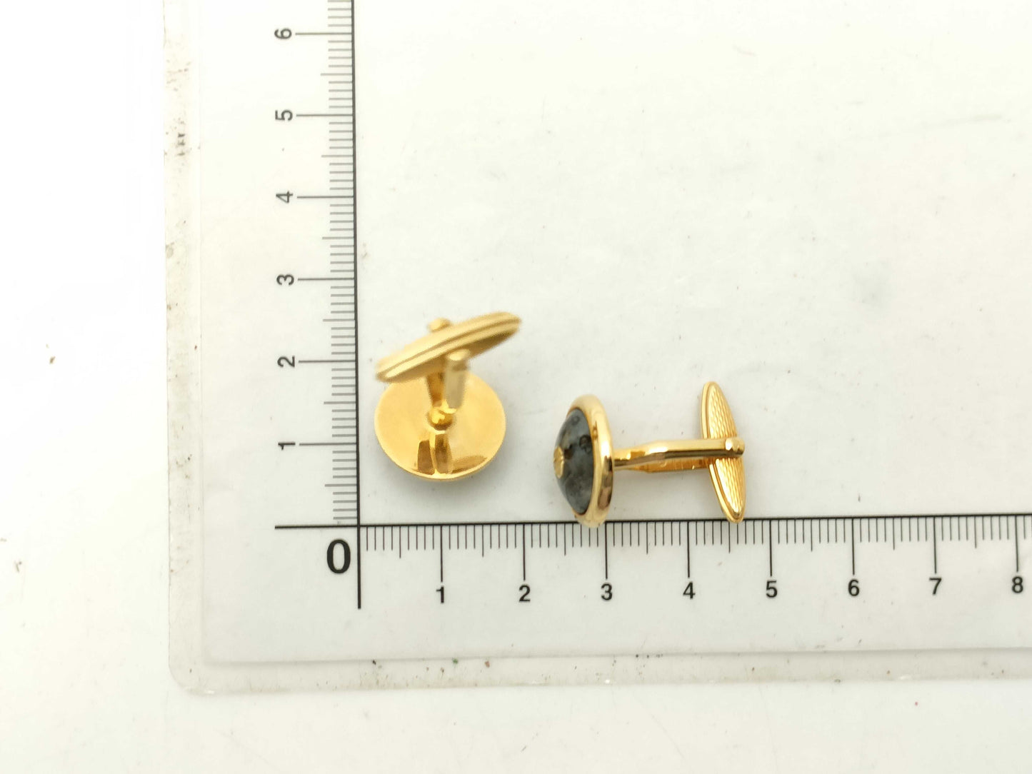 dunhill Natural Stone Cufflinks K Other 8.9g Tie Clips & Cufflinks