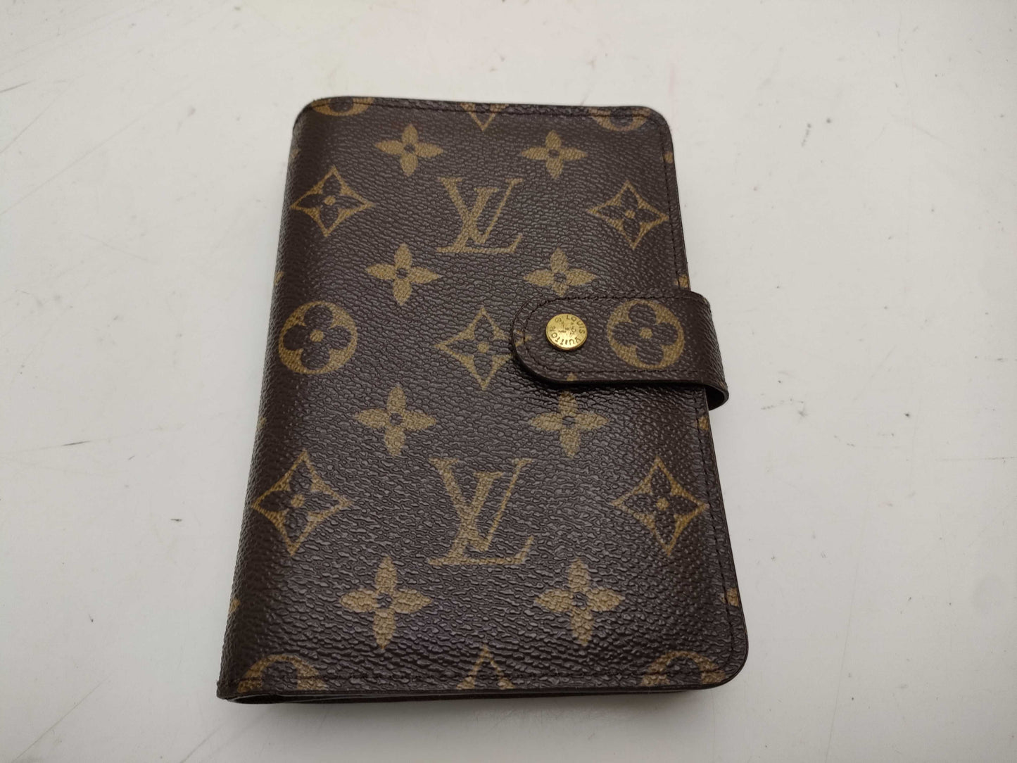 LOUIS VUITTON Monogram M61207 Porto Papier Zip Wallet