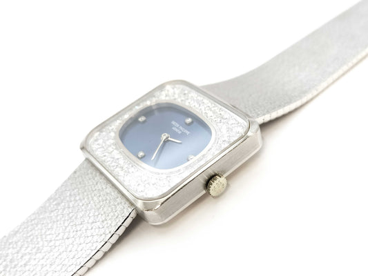 PATEK PHILIPPE Diamond Face Hand-Wound Women's Watch