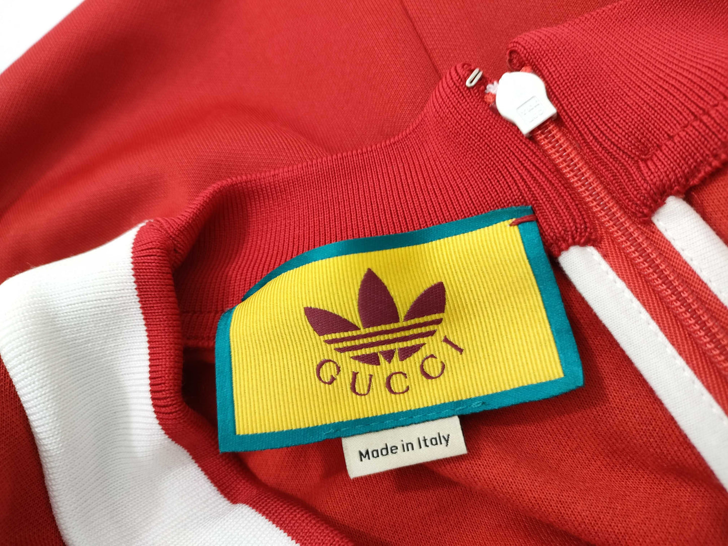 GUCCI Dress 88387 Red and White Dress