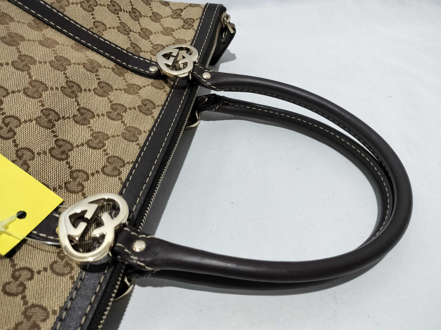 GUCCI GG Canvas 257069 520981/Handbag Handbag